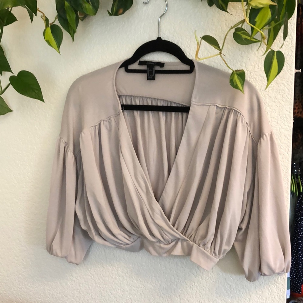 Forever 21 Draped Shirt